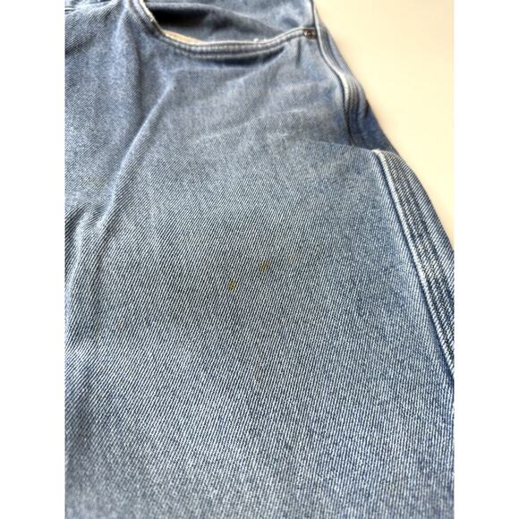 Duluth Trading Jeans Mens 36x32 (33 Waist) Flannel Lined Workwear Distressed - Picture 11 of 16